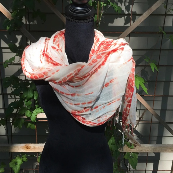 Hand TIE-DYE Scarf - Picture 1 of 3